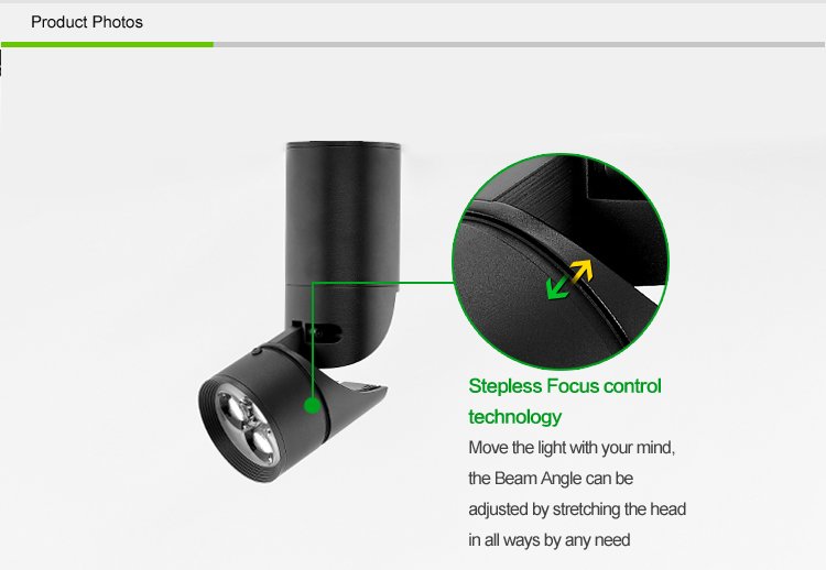 LED lištové svítidlo Mini David stříbrná