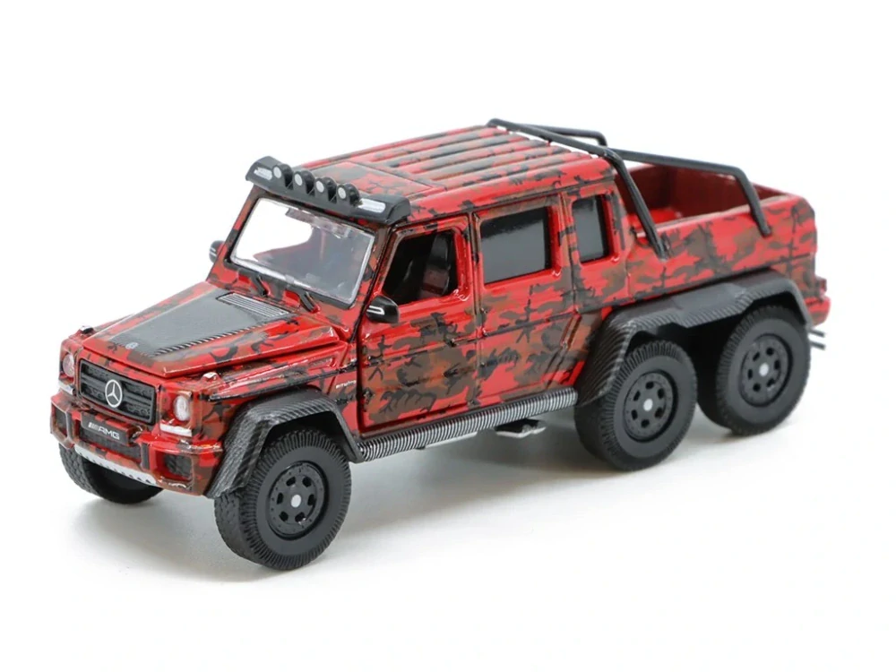 Mercedes-Benz G63 AMG 6x6 Flame Camouflage 1:64 Era Car