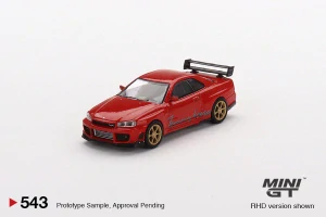 MiniGT #543 Nissan GT-R (R34) Tommykaira R-z Red