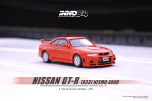 Nissan Skyline GT-R (R33) Nismo 400R Red 1:64 INNO64
