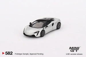 MiniGT #582 McLaren Artura Ice Silver