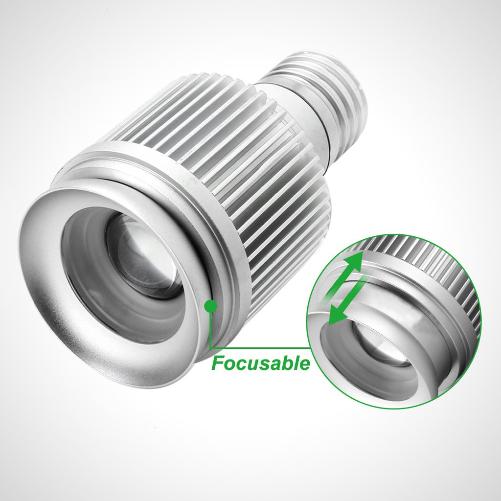 LED žárovka Novo E27 stříbrná