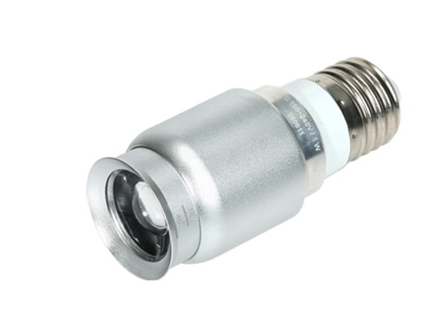 LED žárovka Moon light E27 stříbrná