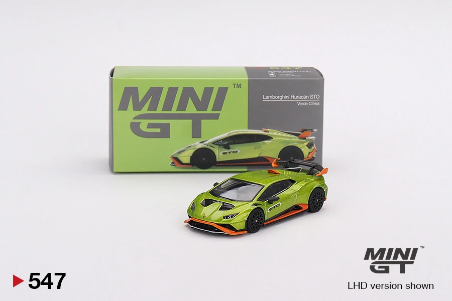 MiniGT #547 Lamborghini Huracán STO Verde Citrea
