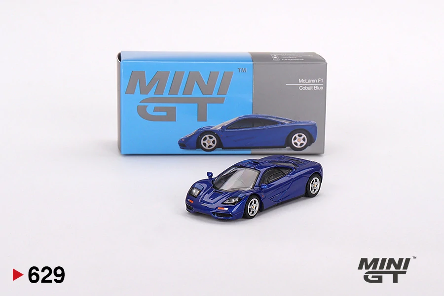 MiniGT #629 McLaren F1 Cobalt Blue