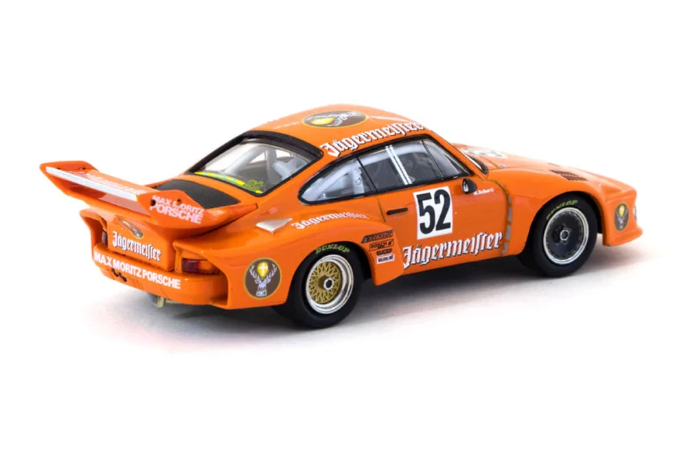 Porsche 935 DRM Zolder "Jägermeister" orange 1:64 tarmac