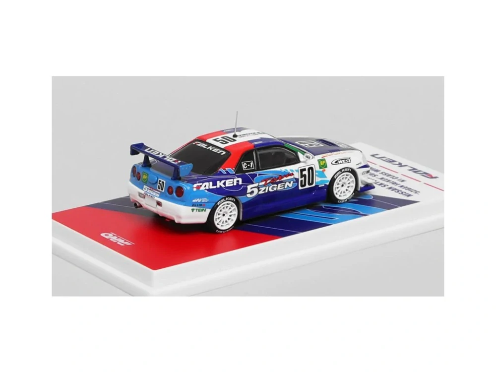 Nissan Skyline GT-R (R34) #50 "5Zigen Falken" 2000 1:64 INNO64