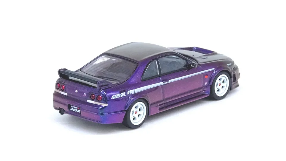 NISSAN SKYLINE GT-R (R33) NISMO 400R Midnight Purple II Hong Kong Toycar Salon 2023 Special Edtion 1:64 INNO64