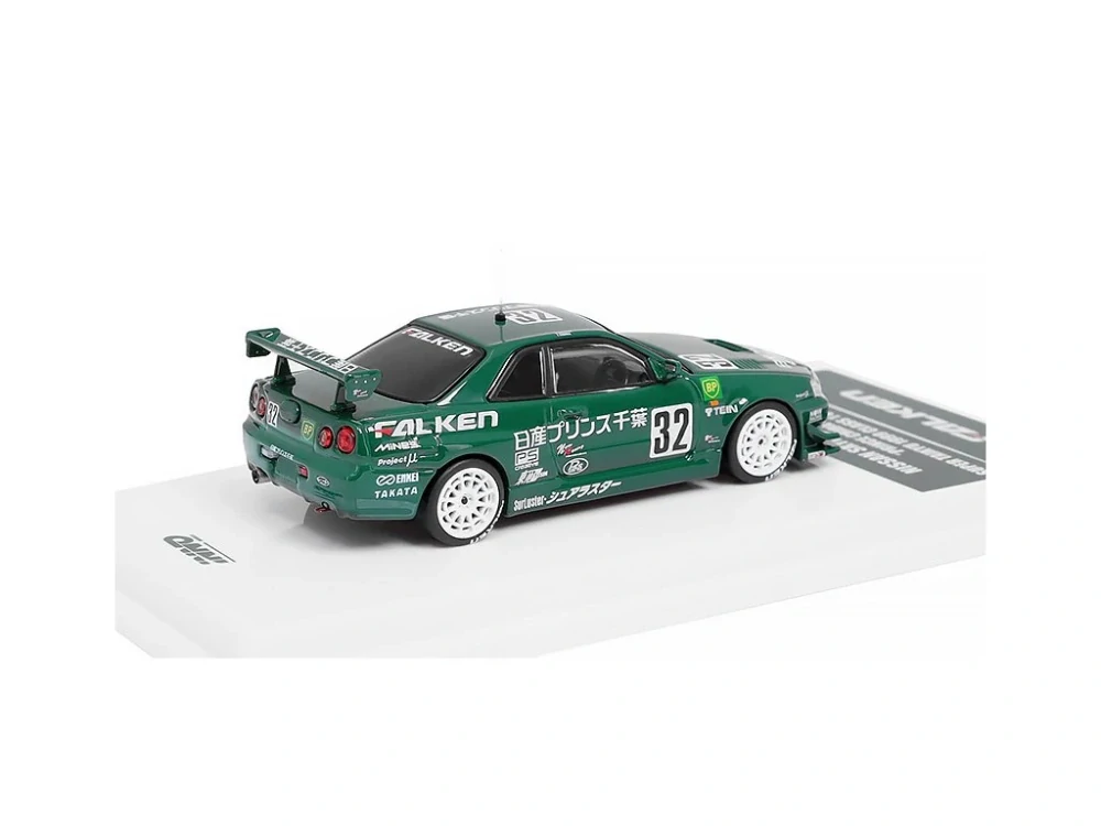 Nissan Skyline GT-R (R34) #32 Prince Chiba Falken 1999 1:64 INNO64