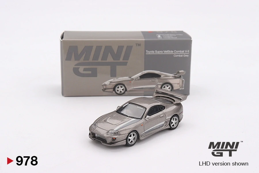 MiniGT #978 Toyota Supra VeilSide Combat V-II Combat Grey