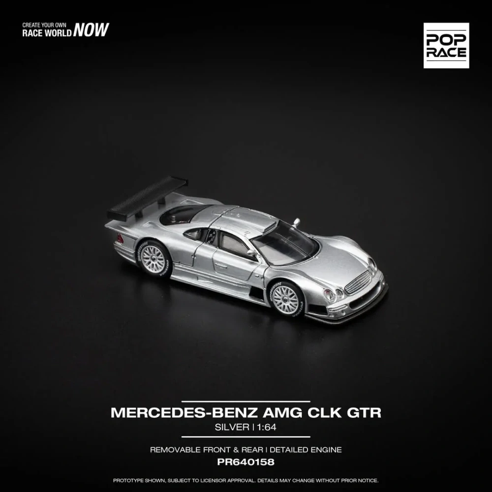 Pop Race 1:64 Mercedes Benz CLK GTR