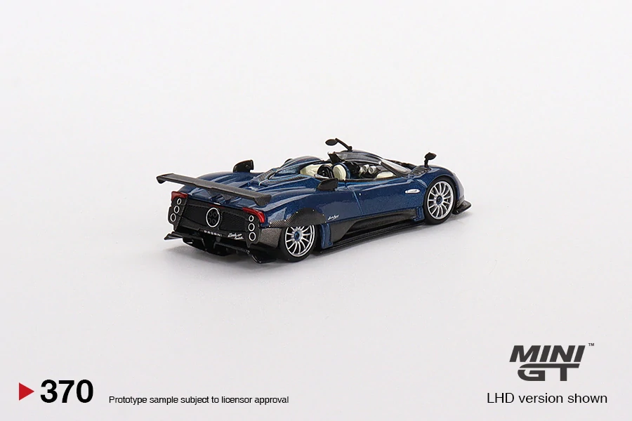 MiniGT #370 Pagani Zonda HP Barchetta Blue Tricolore