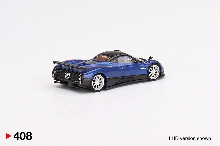 MiniGT #408 Pagani Zonda F Blu Argentina
