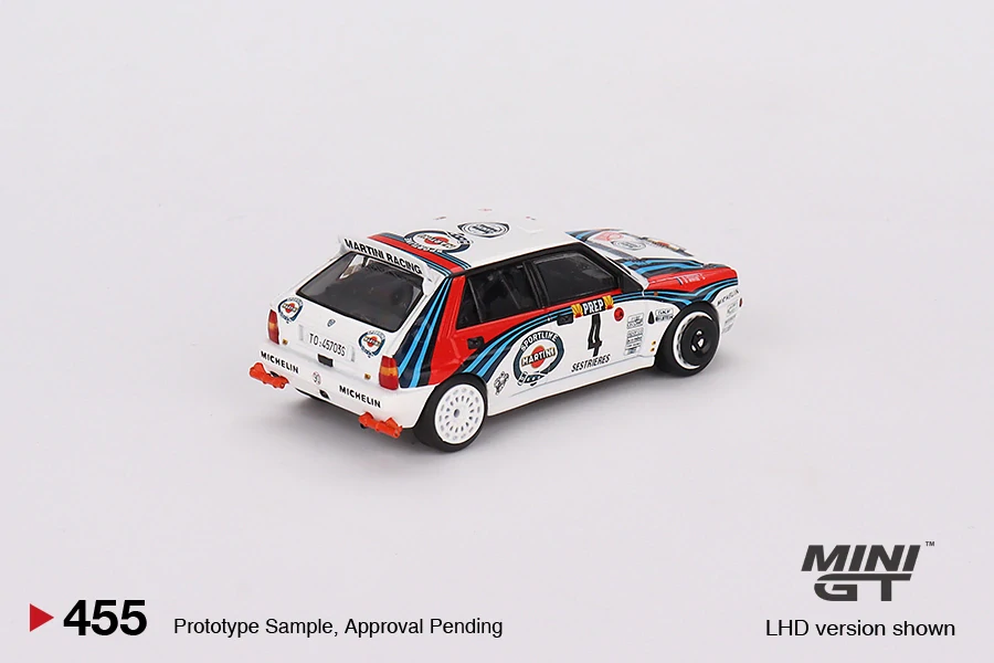 MiniGT #455 Lancia Delta HF Integrale Evoluzione 1992 Rally MonteCarlo Winner #4