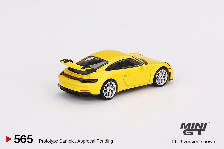 MiniGT #565 Porsche 911 (992) GT3 Racing Yellow