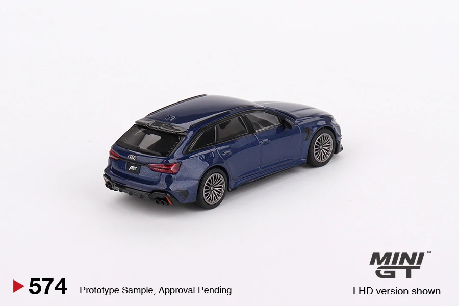 MiniGT #574 ABT Audi RS6-R Navarra Blue Metallic