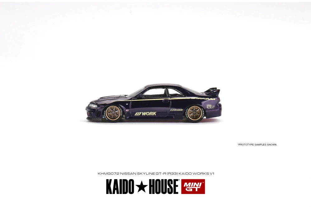MiniGT #072 Nissan Skyline GT-R (R33) Kaido Works V1