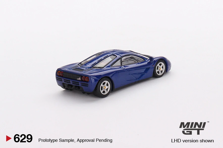 MiniGT #629 McLaren F1 Cobalt Blue