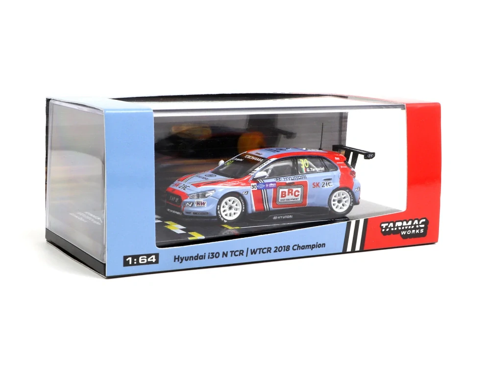 Hyundai i30 N TCR WTCR Champion #30 Gabriele Tarqouini *Macau GP 2019 1:64 tarmac