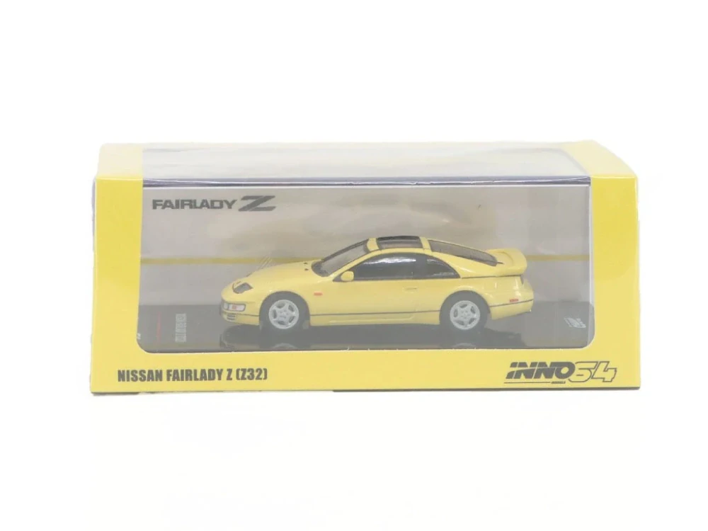 Nissan Fairlady Z (Z32) Yellow 1:64 INNO64