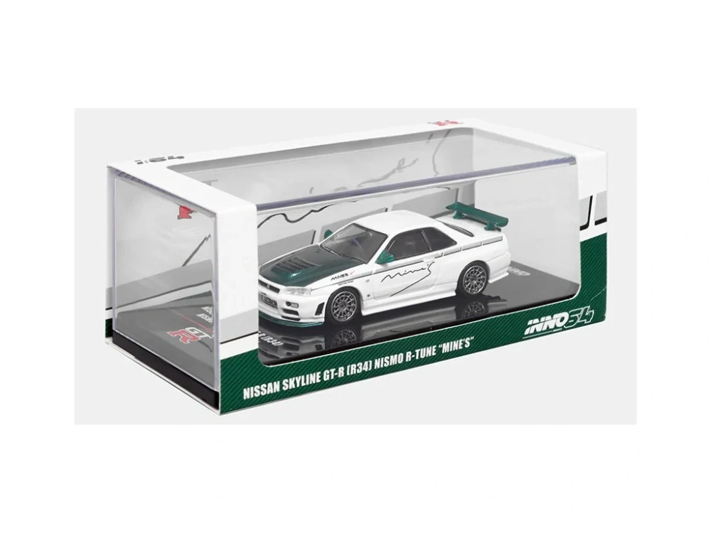 Nissan Skyline GT-R R34 Nismo R-Tune "Mine's" 1:64 INNO64