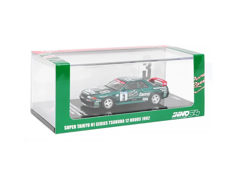 Nissan Skyline GT-R (R32) #3 "Castrol" Tsukuba 12h 1992 1:64 INNO64