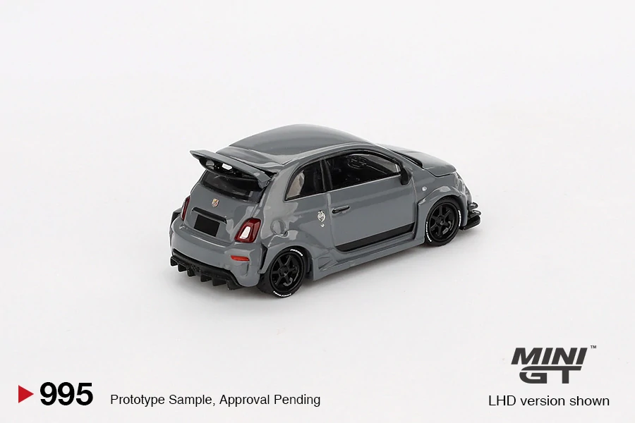 MiniGT #995 Abarth 595 LB-WORKS x Abas Works Grey