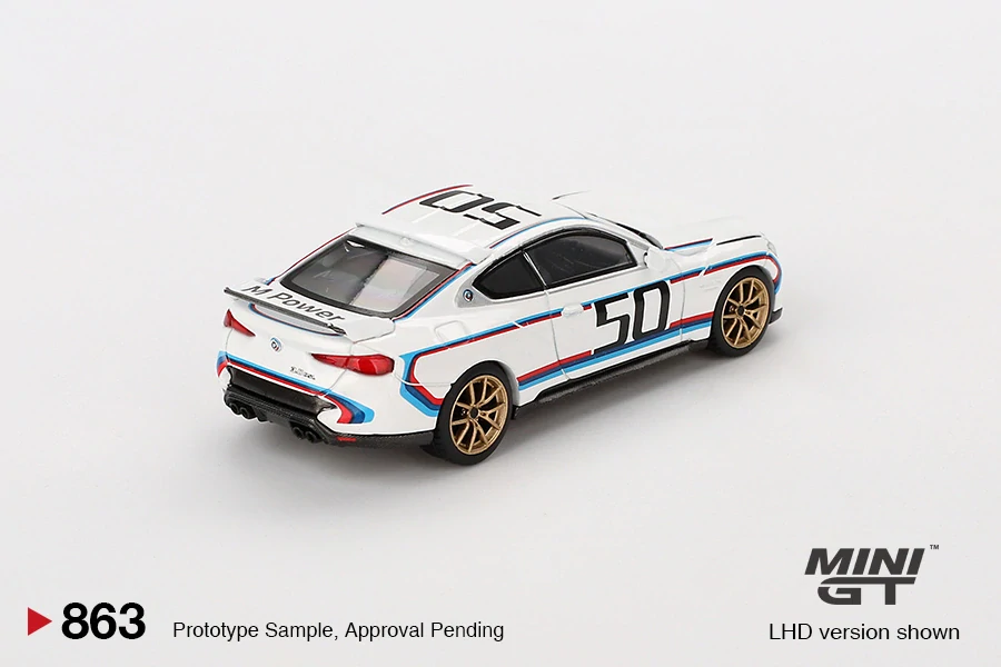 MiniGT #863 BMW 3.0 CSL White