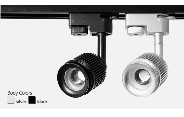 LED svítidlo Novo lištové černá 3000K