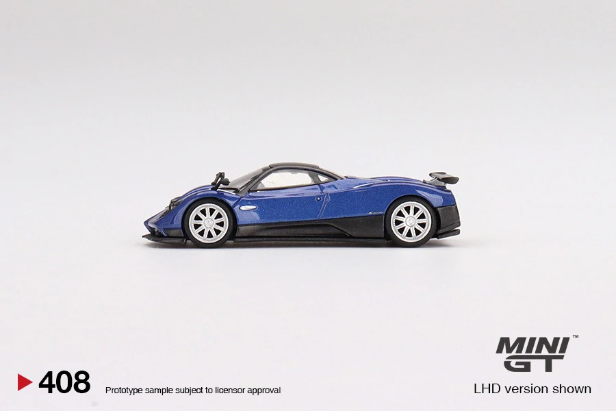 MiniGT #408 Pagani Zonda F Blu Argentina
