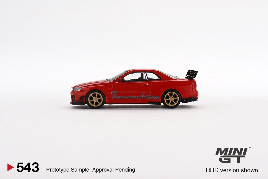 MiniGT #543 Nissan GT-R (R34) Tommykaira R-z Red