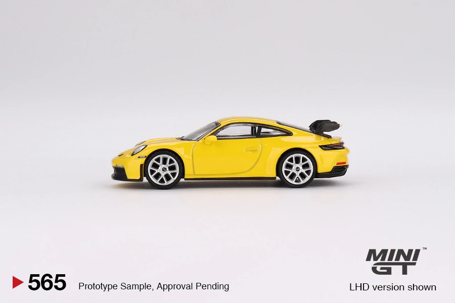 MiniGT #565 Porsche 911 (992) GT3 Racing Yellow