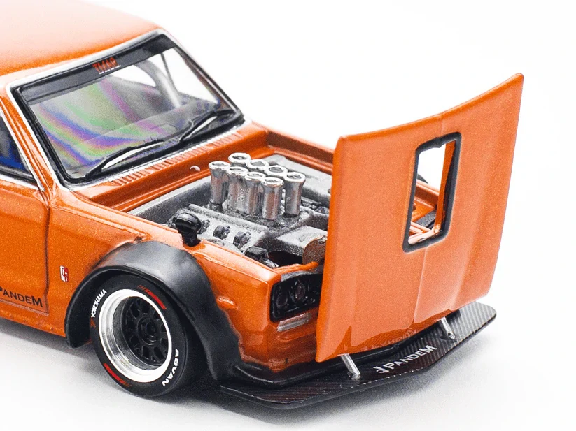 Pop Race 1:64 Nissan skyline Gtr Hakosuka V8 Drift