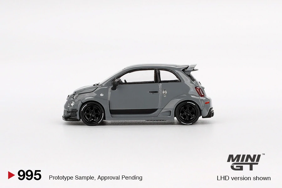 MiniGT #995 Abarth 595 LB-WORKS x Abas Works Grey