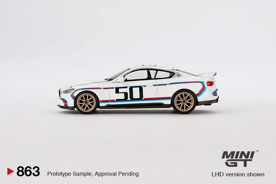 MiniGT #863 BMW 3.0 CSL White