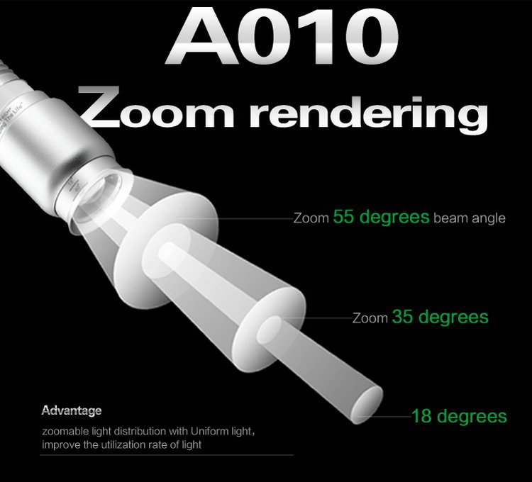 LED žárovka Moon light E27 stříbrná